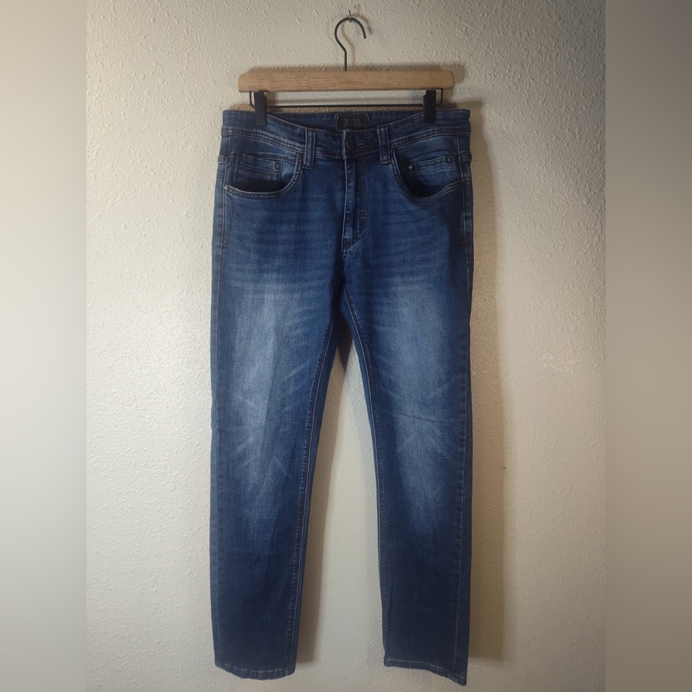 Classic Blue Slim Fit Jeans for Men
